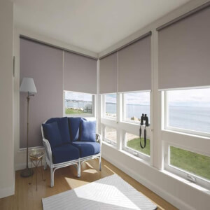 roller blackout blanco para sala