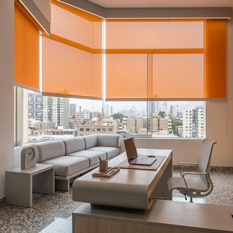 Cortina Rollers Screen Doble Cara 3%