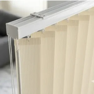 Persiana Vertical Láminas de PVC Acanalada