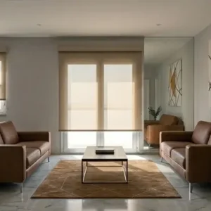 Cortina Screen Stucco Apertura 8%