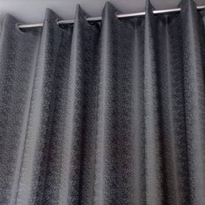 cortina gris para habitacion de hogar