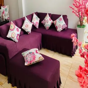 Forro de mueble a medida en L tipo tapiz decor confort