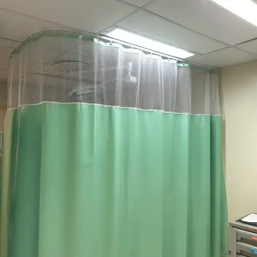 Cortina Antimicrobiana Verde Claro