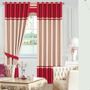 cortinas modernas con ojales para sala
