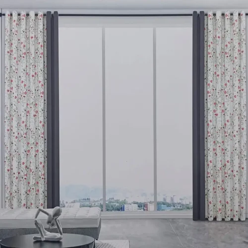 Cortinas Floral Niza