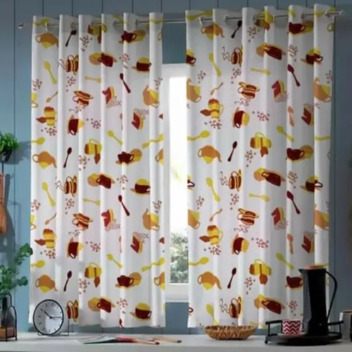 cortinas para ventana de cocina a media altura