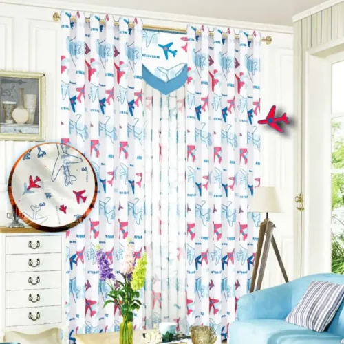 Cortinas Cortina Avioncitos decor confort