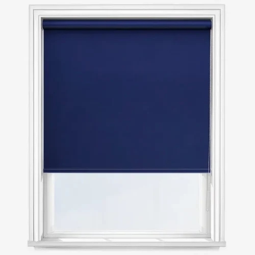Cortinas Rollers Doble Blanco-Azul